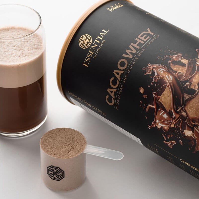 Muscle Open | Cacau Whey Essential Nutrition 840g | Muscle Open