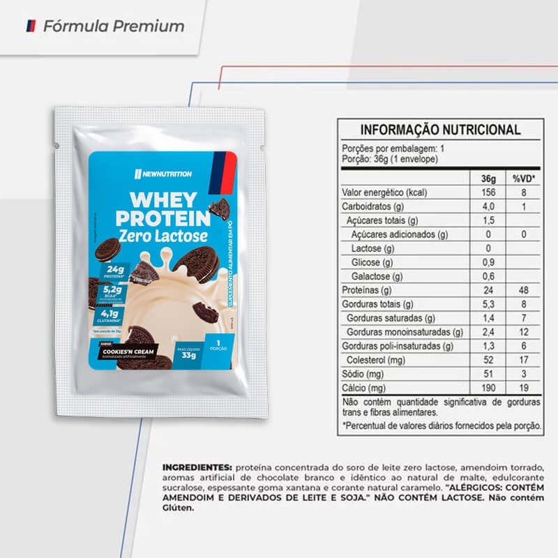 Muscle Open | Whey Protein Zero Lactose New Nutrition | Maringá e