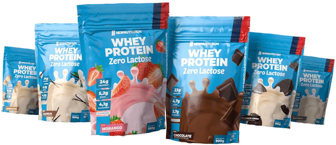 Muscle Open | Whey Protein Zero Lactose New Nutrition | Maringá e