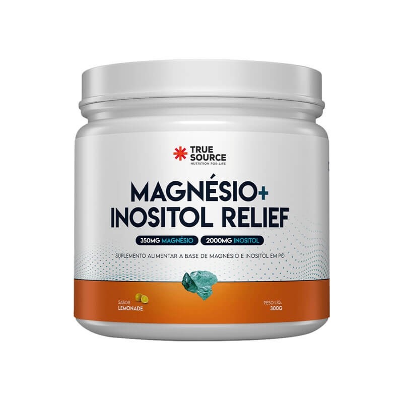 Magnésio + Inositol Relief 1.0 True Source 300g Lemonade