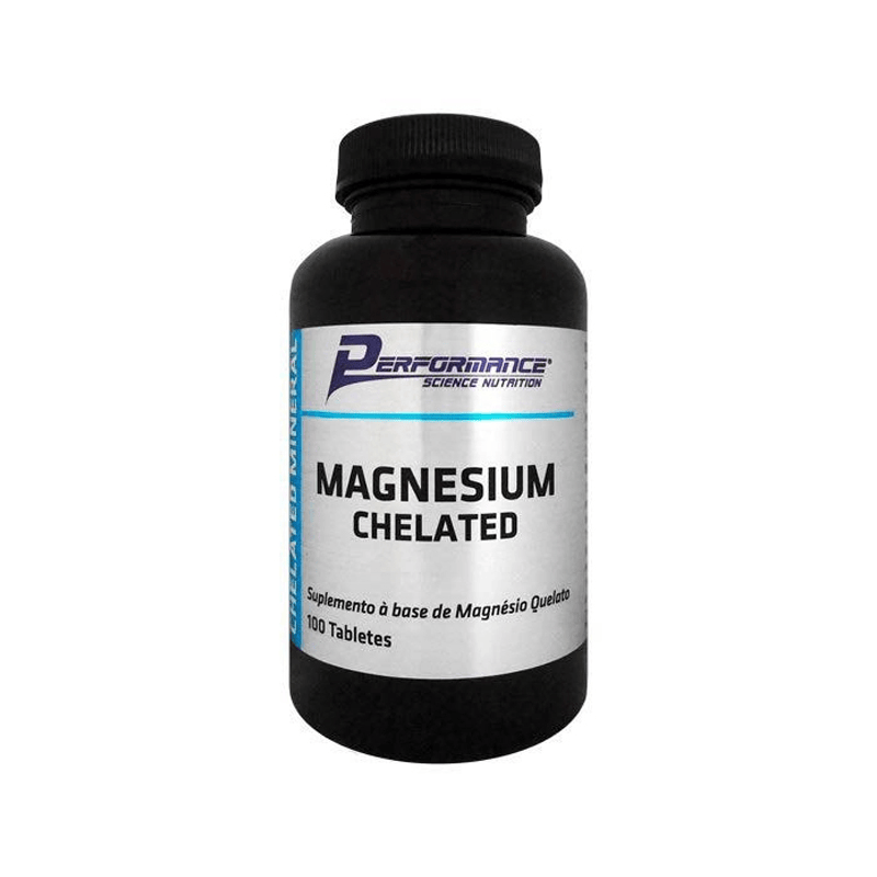 Magnesium Chelated Performance Nutrition 100tabs