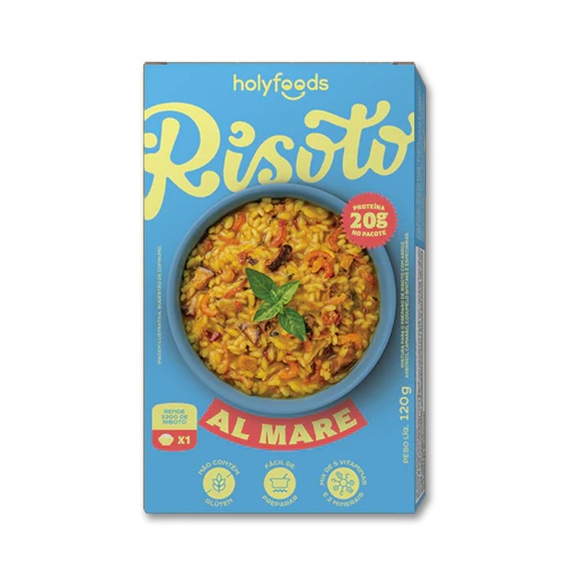 Muscle Open | Risoto Holyfoods 120g Al Mare: Sabor do Mar em Maringá e ...