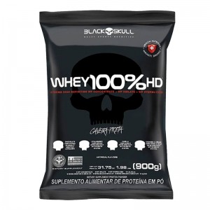 Whey 100% HD Black Skull REFIL 900g