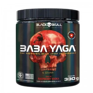 Baba Yaga Black Skull 330g RASPBERRY VODKA