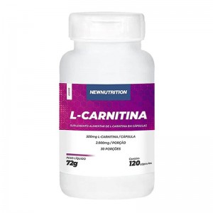 L-Carnitina New Nutrition 120 caps
