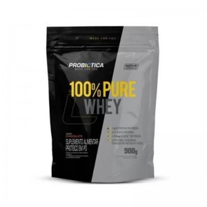 100% Pure Whey Probiótica REFIL 900g