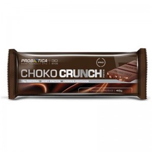 Choko Crunch Protein Probiotica Unidade 40g Chocolate Proteico ao Leite