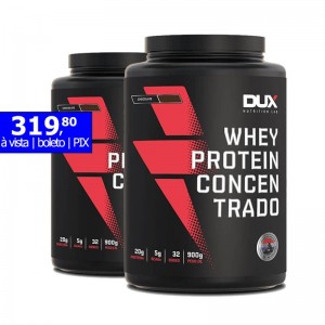 Combos Suplementos Whey Protein Concentrado Dux Nutrition 1,8g (2x 900g)