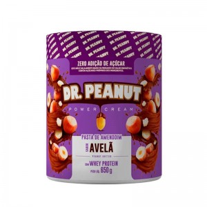 Pasta de Amendoim Dr Peanut 600g Avelã