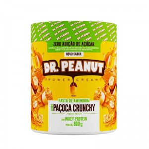 Pasta de Amendoim Dr Peanut 600g Paçoca Crunchy