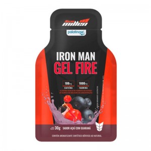 Iron Man Gel FIRE New Millen Unidade de 30g