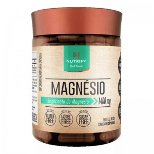 Magnésio bisglicinato Nutrify 60caps
