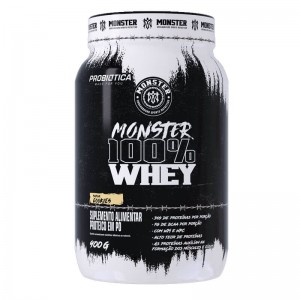 Monster 100% Whey Probiotica POTE 900g Chocolate