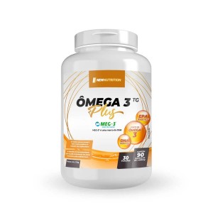Ômega 3 Plus Meg-3 TG New Nutrition 90caps