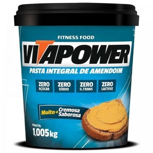 Pasta de Amendoim Vita Power 1,005kg Integral