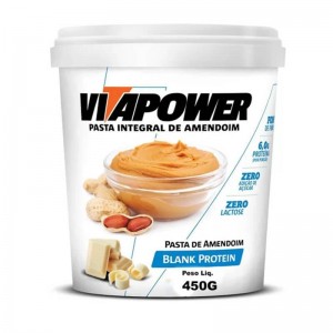 Pasta de Amendoim Vita Power 450g Blank Protein