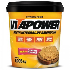 Pasta de Amendoim Vita Power 1,005kg Crocante