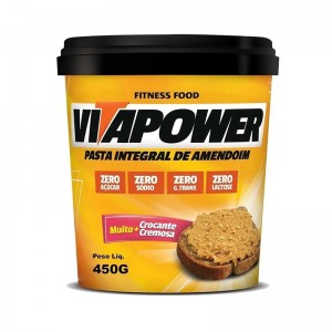 Pasta de Amendoim Vita Power 450g Crocante