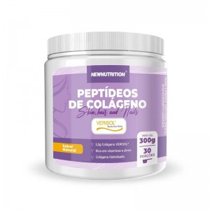 Peptídeos de Colágeno Verisol New Nutrition 300g Natural