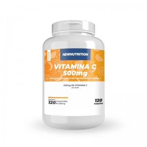 Vitamina C 500mg New Nutrition 120caps