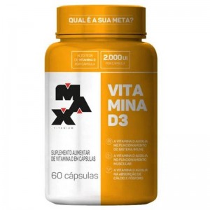 Vitamina D3 Max Titanium 60caps