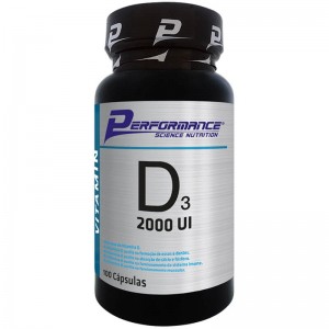 Vitamina D3 2000UI Performance Nutrition 100caps
